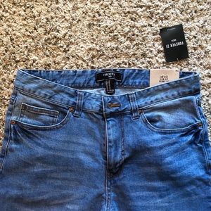 F21 Men Skinny Denim Medium Wash